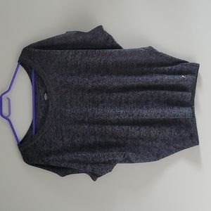 (3for $25) Dark Heather Gray Loose Fit Top